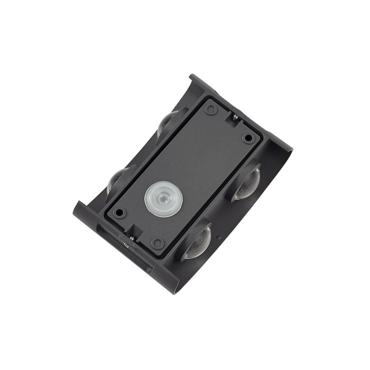 Applique extérieure en aluminium moderneLED anthracite, LINDBY