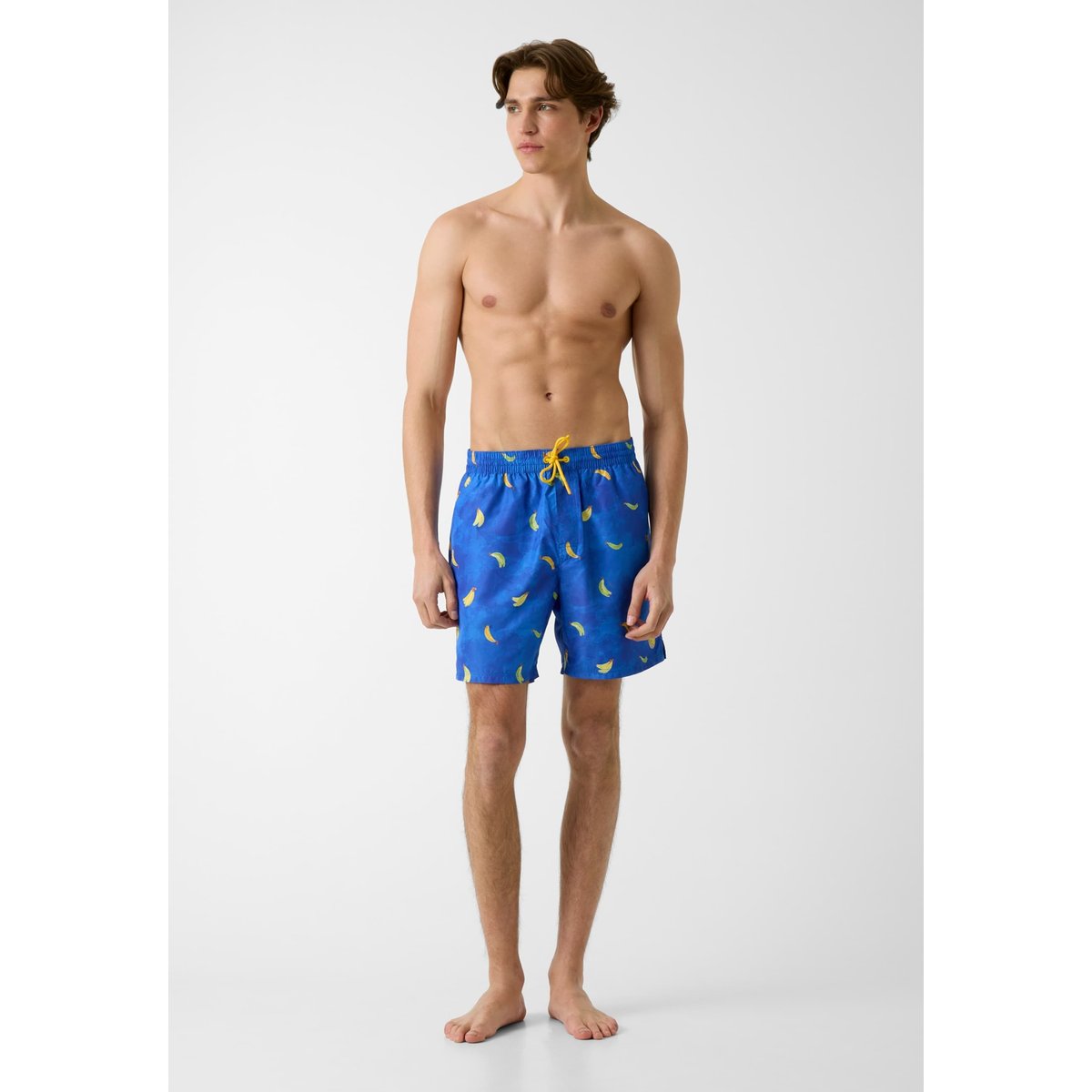 Shorts De Bain Imprimés bleu, GUESS