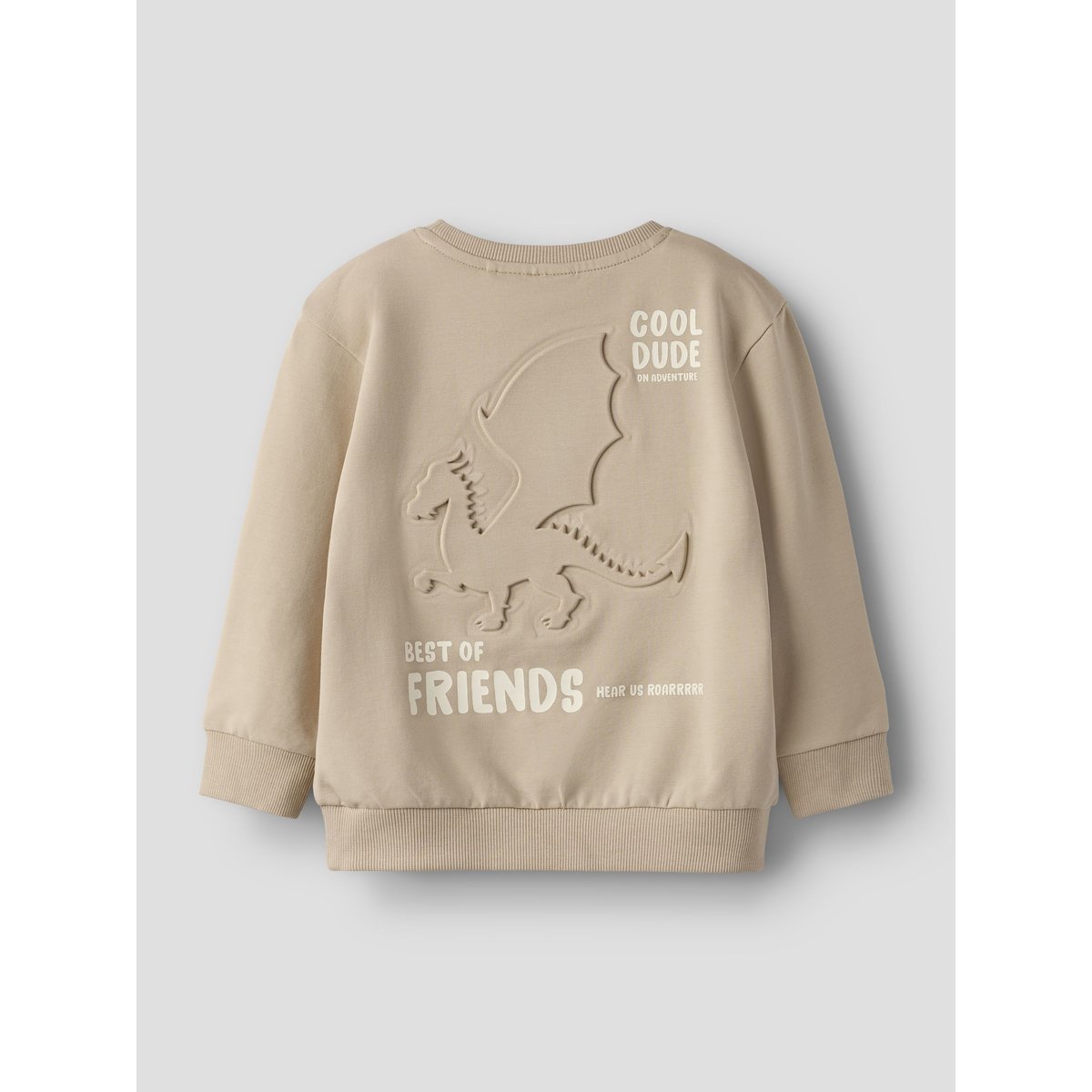 Sweat-Shirt gris - sesame, NAME IT