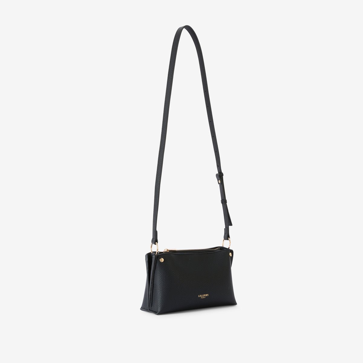 Sac multi poches M Rocapina noir,doré, LOLLIPOPS