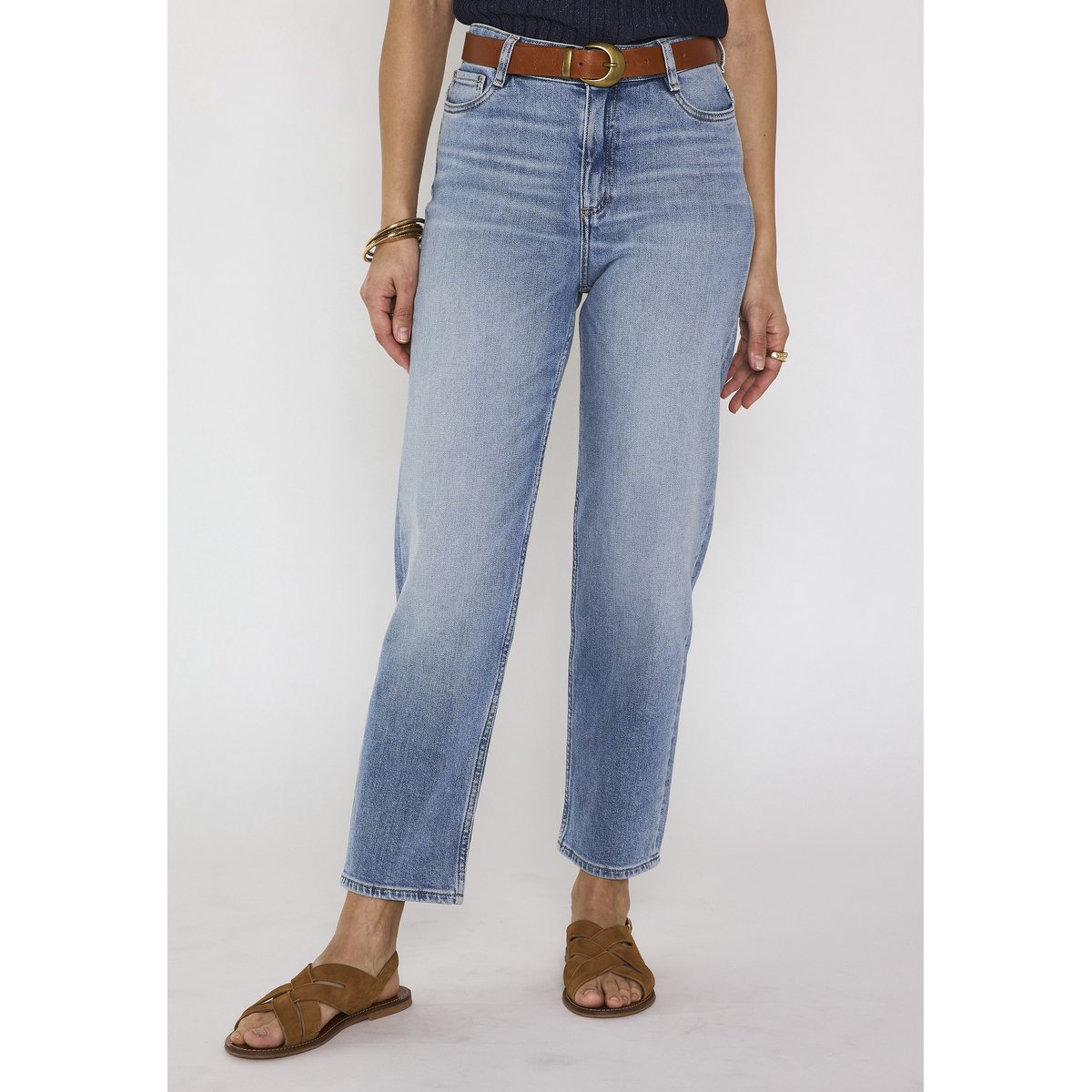 Jean mum RIO pure bleached, Maison 123