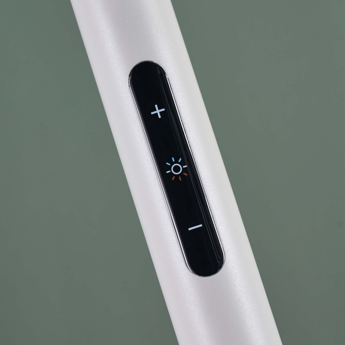 Lampadaire LED tactile moderne - NOLAN argenté / chromé, KOSILUM