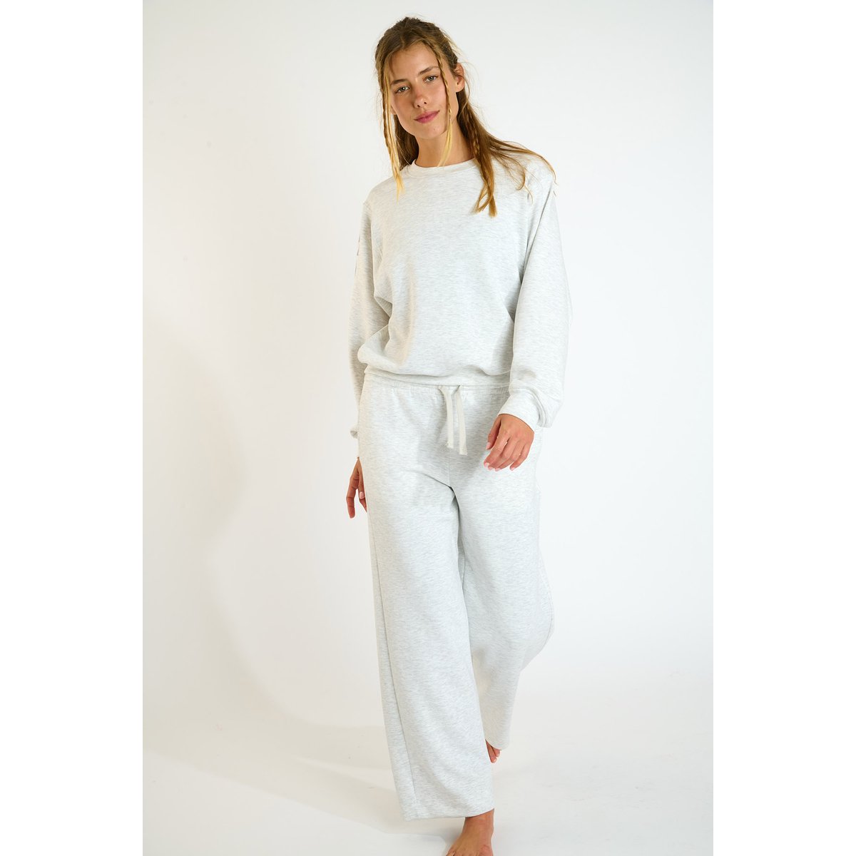 Jogging Plank - WELLJOY gris chiné, BANANA MOON