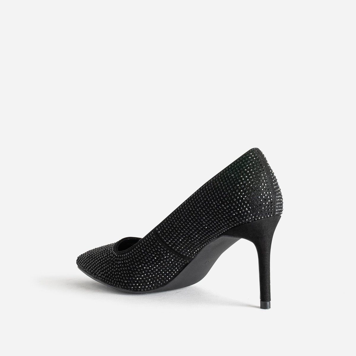 Escarpin URIELLE glitter noir, TEXTO