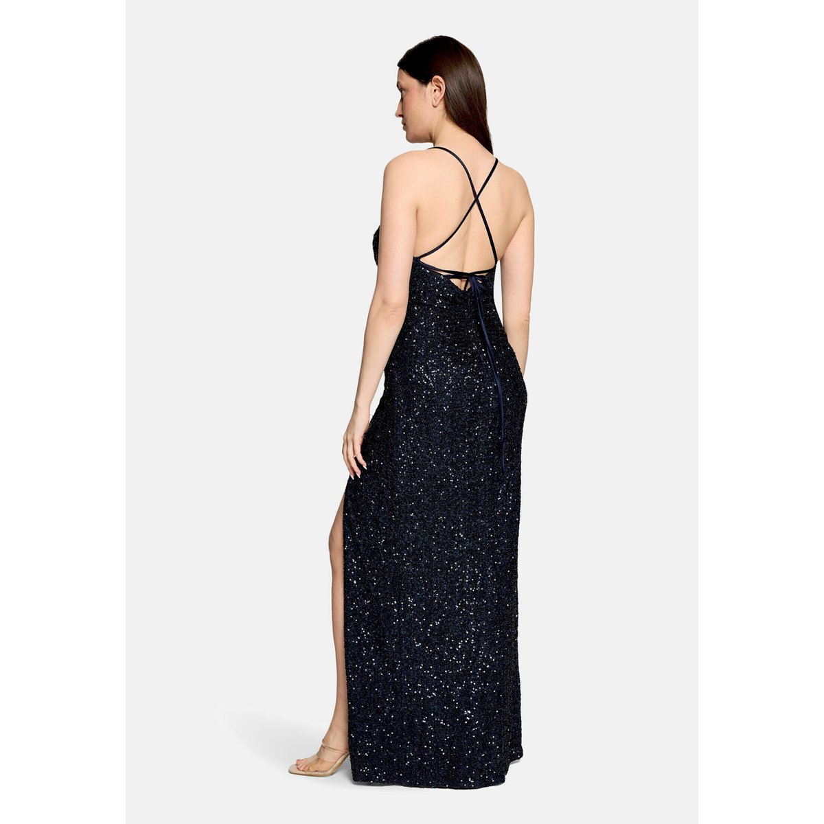 Robe de soirée près du corps night sky, VERA MONT