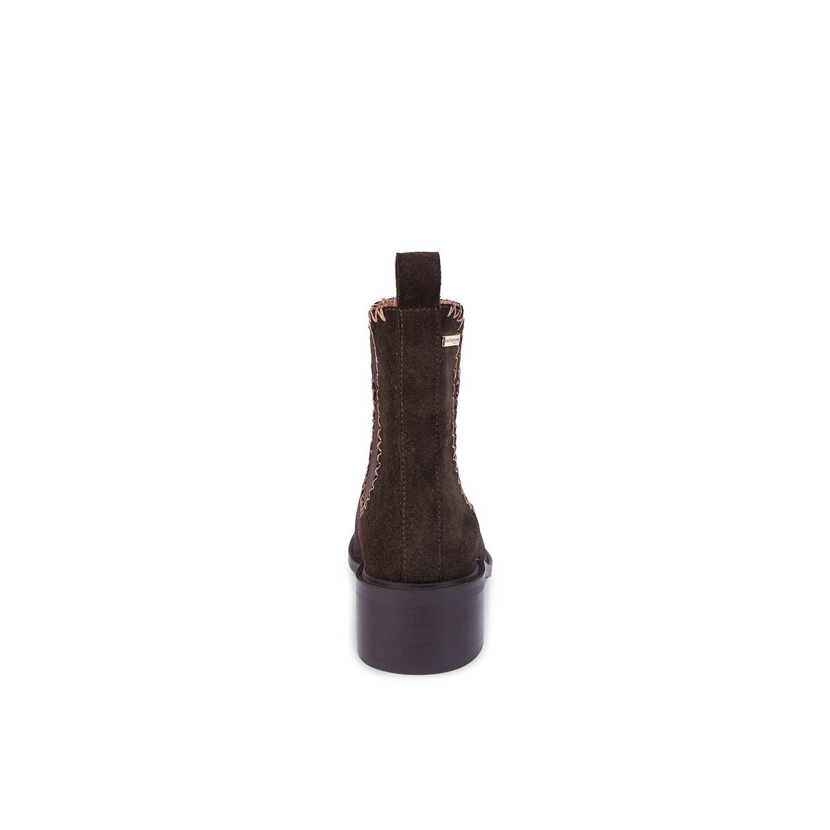 Bottines chelsea en cuir suède, ZANITA marron, LES TROPEZIENNES PAR M.BELARBI