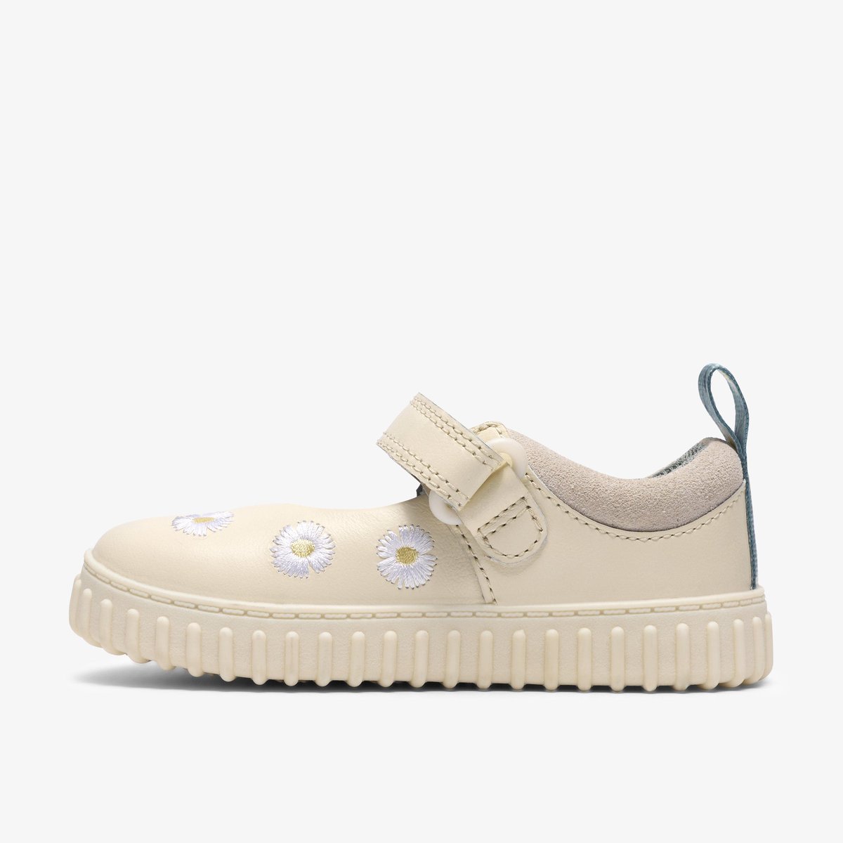 Escarpins Cuir COVER FLOWER T beige, CLARKS