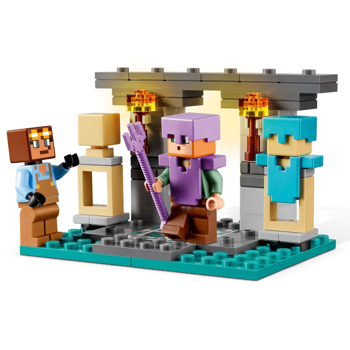 LEGO Minecraft - Set L'Armurerie 21252 pour Enfants v019845, LEGO