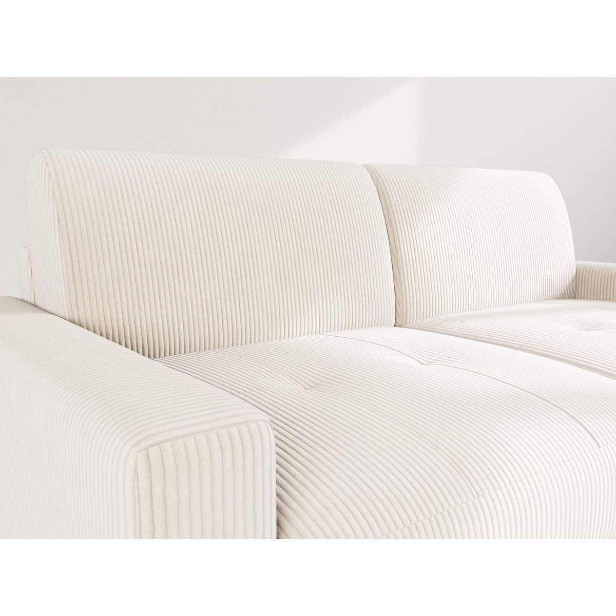 Lit - TRISTAN beige, BEST MOBILIER
