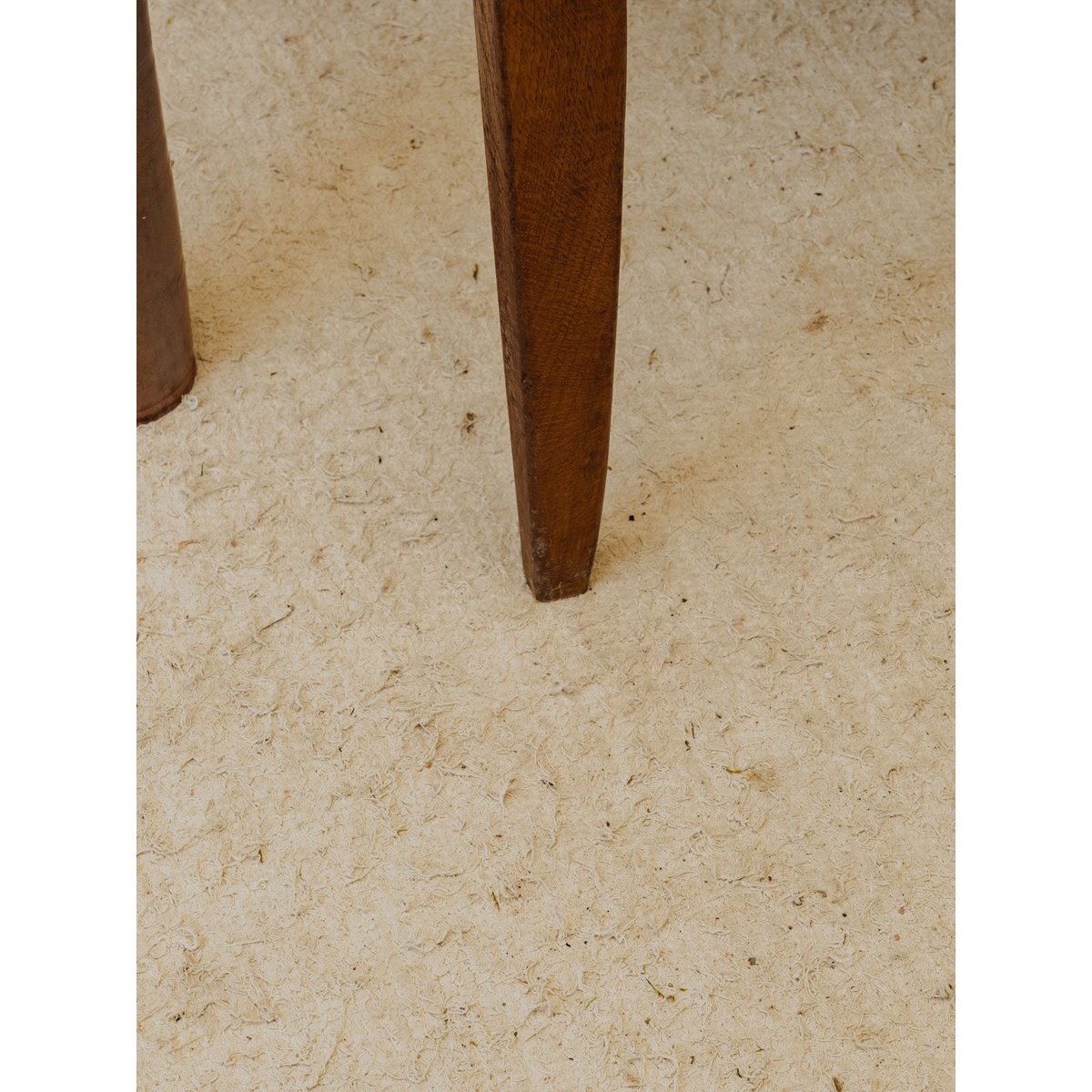 Table d'appoint en bois Francine N°1700 - Bon état bois clair, DEBONGOUT