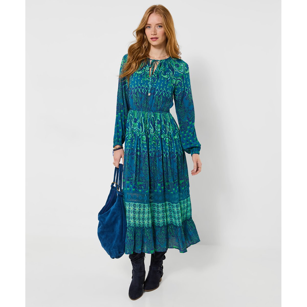 Majestueuse Robe Longue Bobo à Manches Longues autres, JOE BROWNS