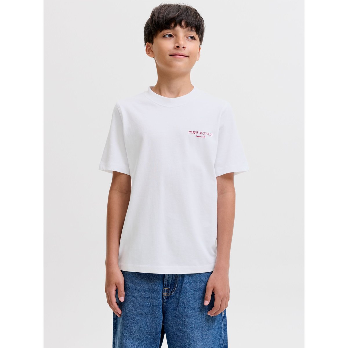 T-Shirt bright white, JACK & JONES JUNIOR