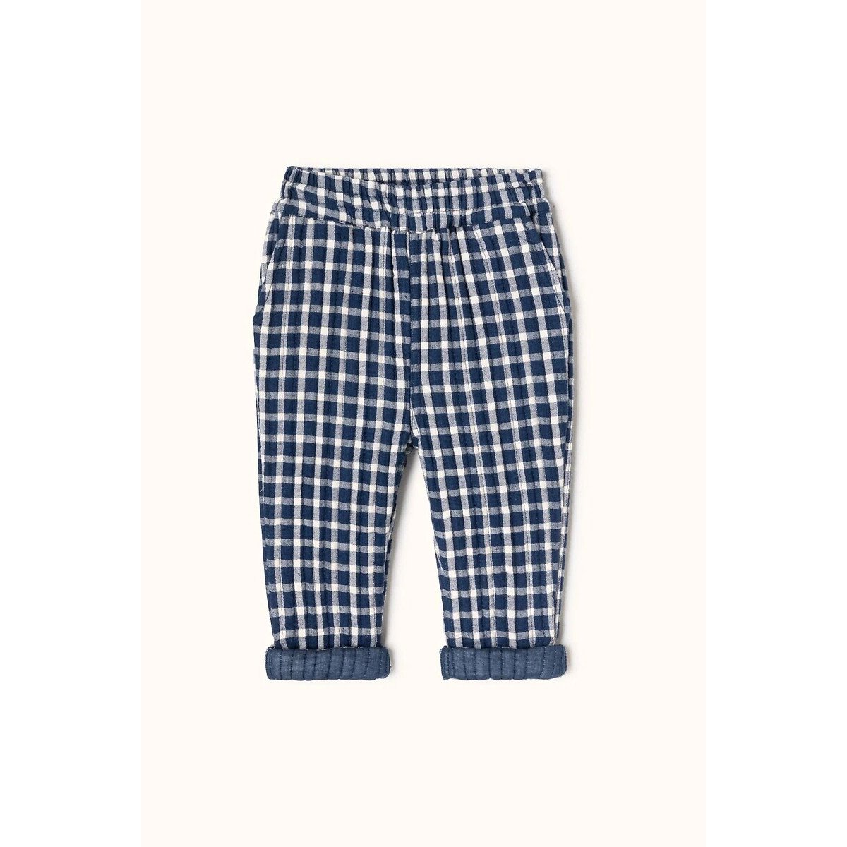 Pantalon droit, PRITI carreaux, APACHES COLLECTIONS