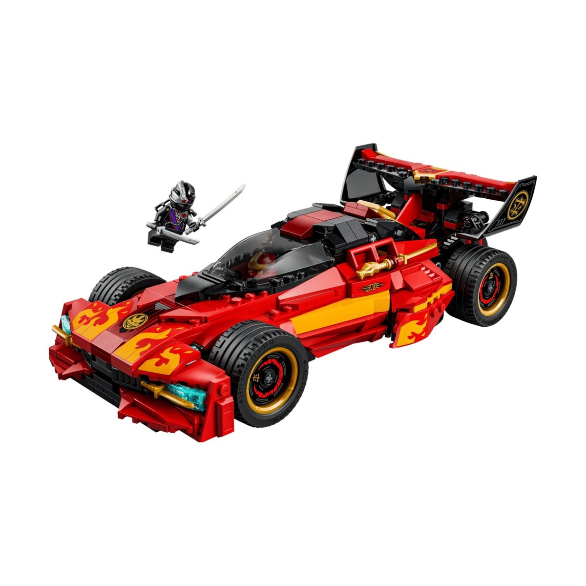 Ninjago Le chargeur Ninja X-1 : 15e anniversaire multicolore, LEGO