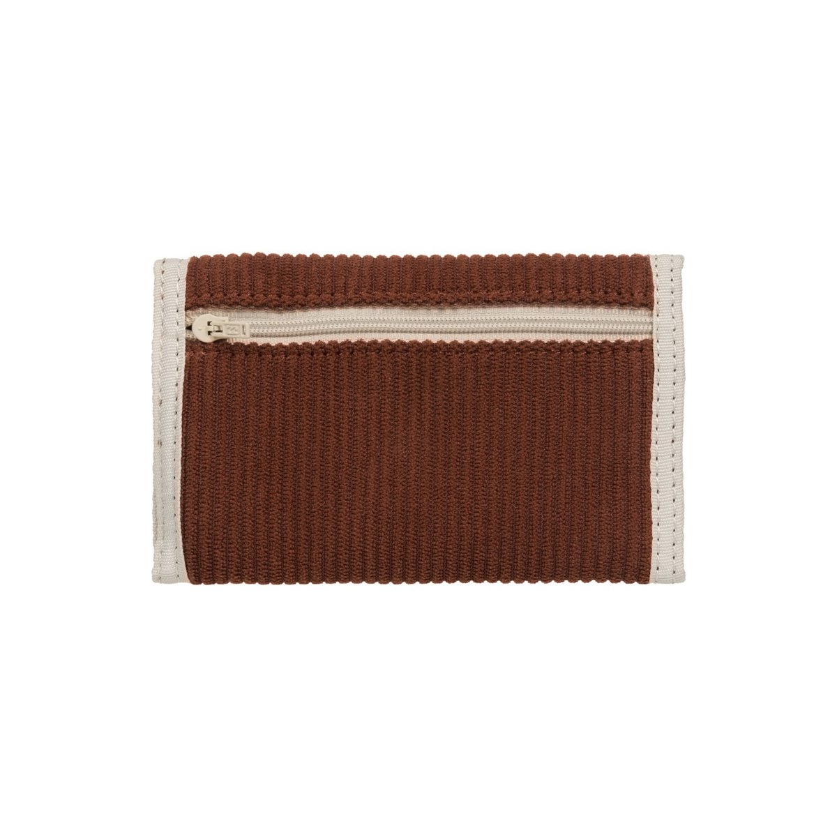 Portefeuille en velours côtelé TRIBONG blanc tortoise shell, BILLABONG