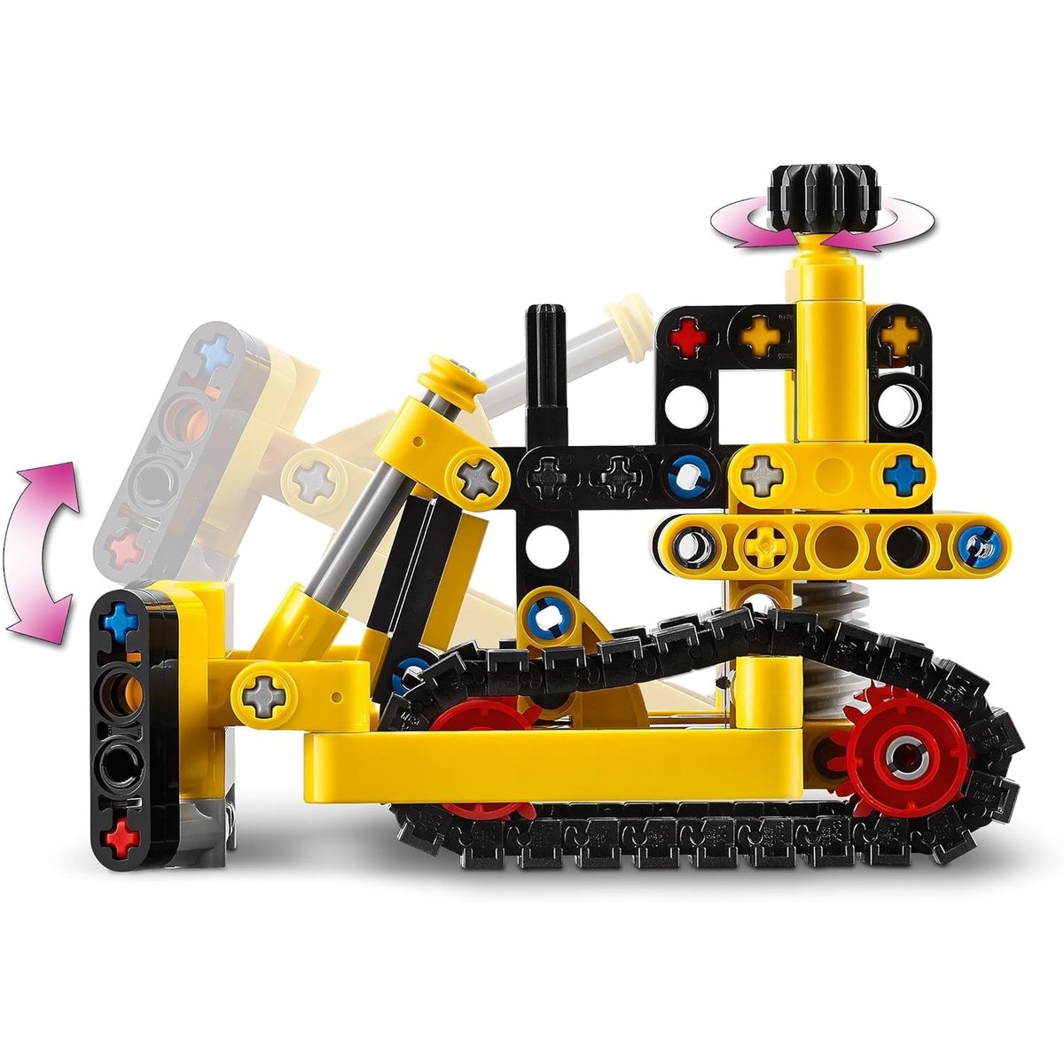 LEGO Technic - Bulldozer Jaune 42163 pour Enfants jaune, LEGO