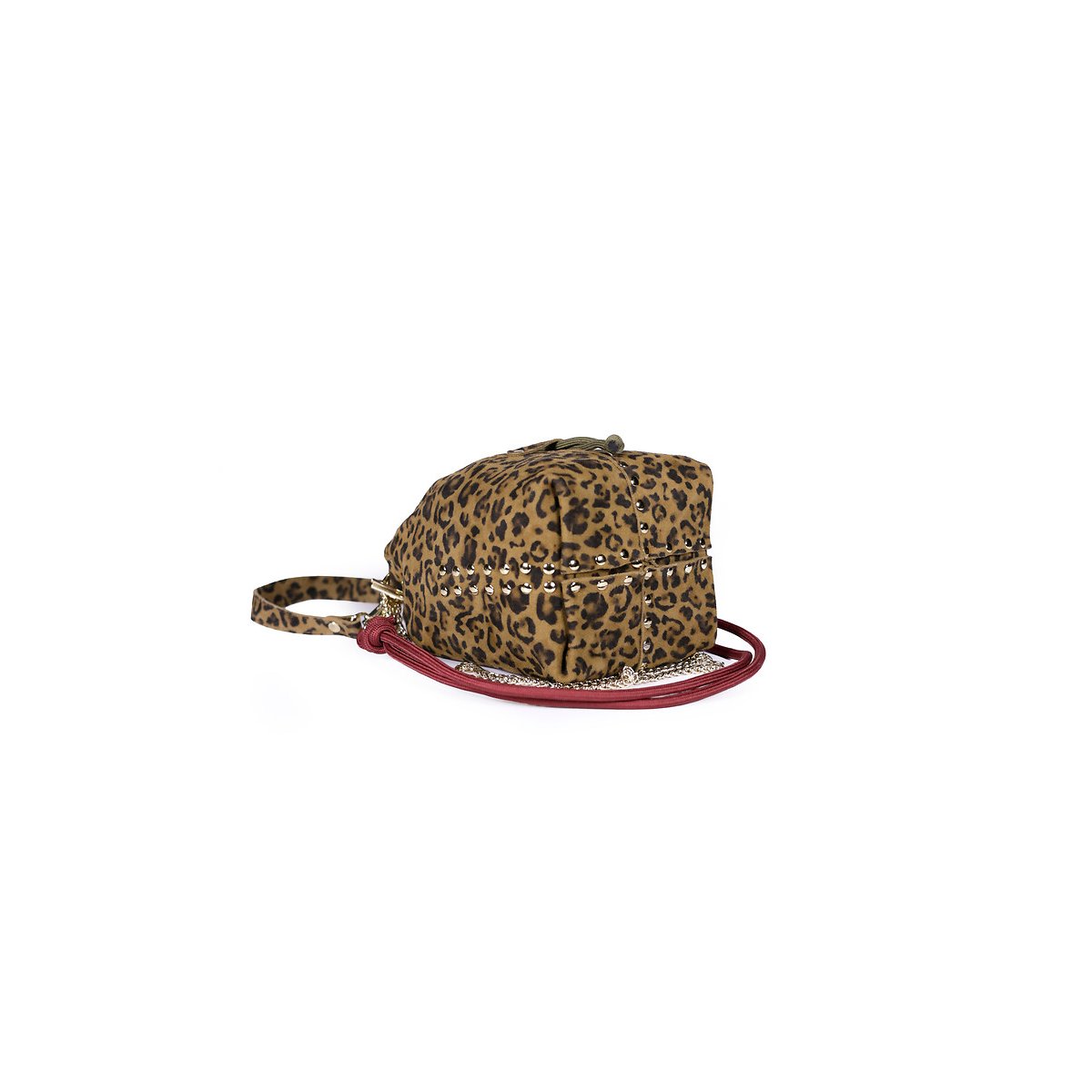 Sac seau en cuir imprimé léopard, BECO imprimé léopard, CRAIE STUDIO