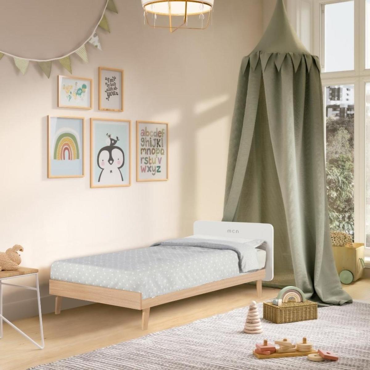 Lit Bébé Trevi 70 x 140 couleur unique, MICUNA