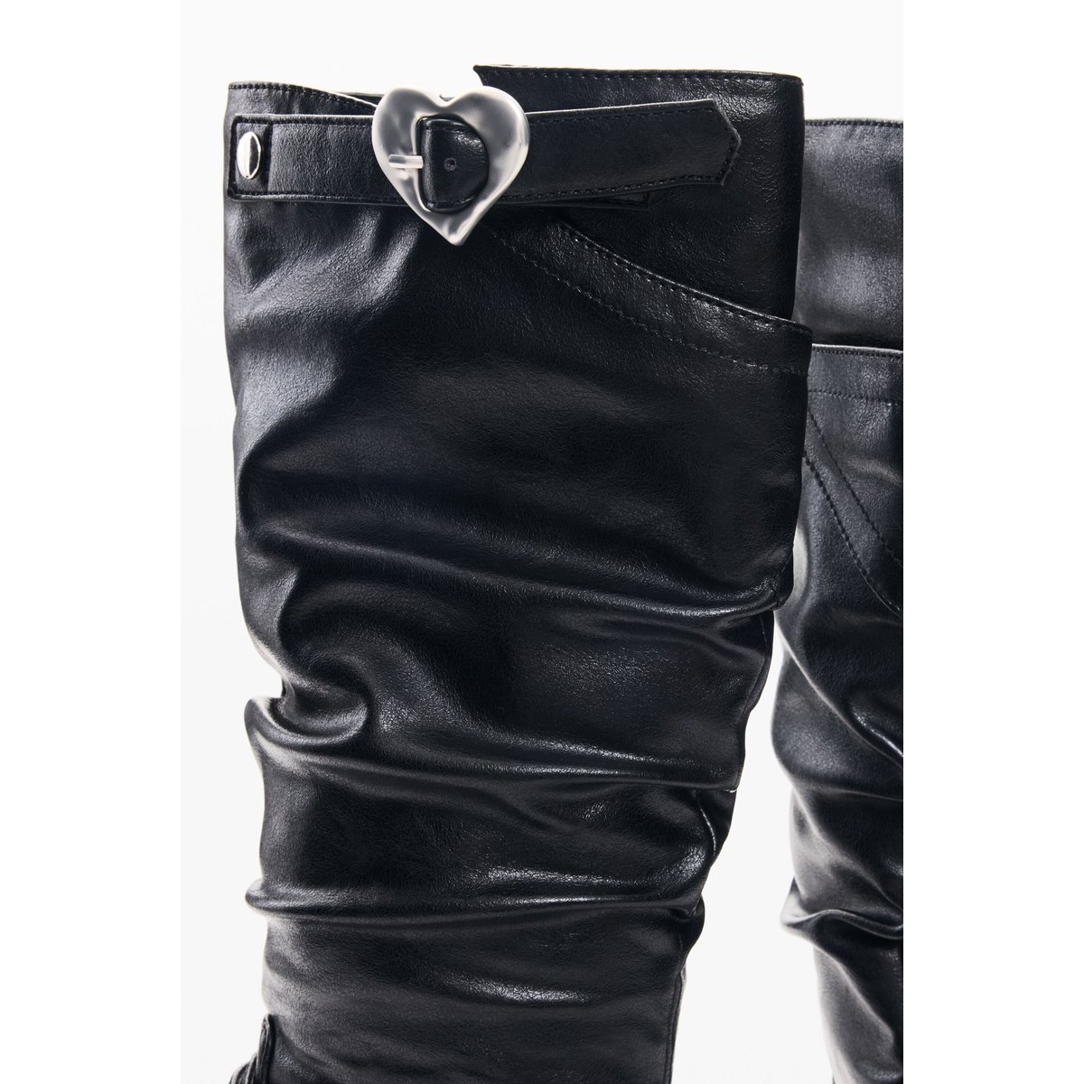 Bottes Biker Cœur noir, DESIGUAL