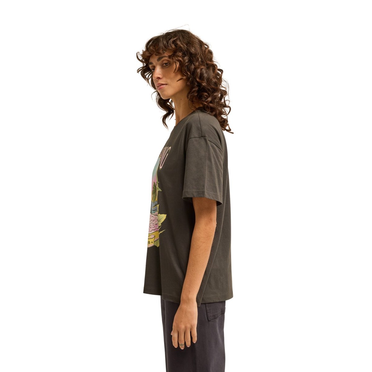 T shirt manches courtes DREAMY MEMORIES noir off black, BILLABONG