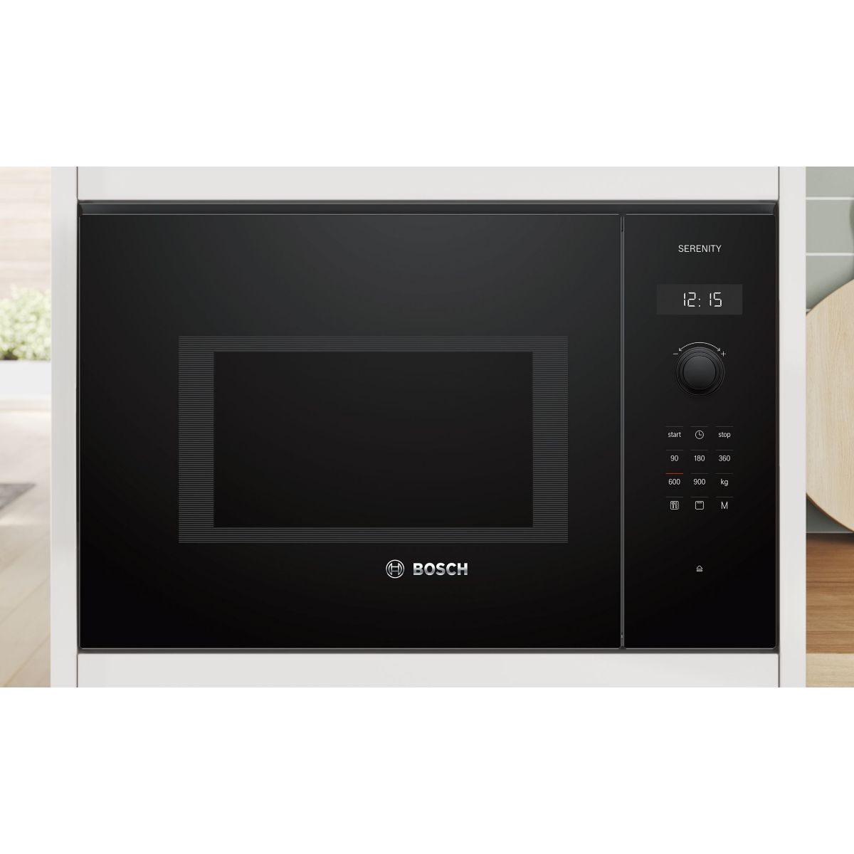 Micro ondes grill encastrable BEL554MB0, SERINTY, AutoPilot8 couleur unique, BOSCH