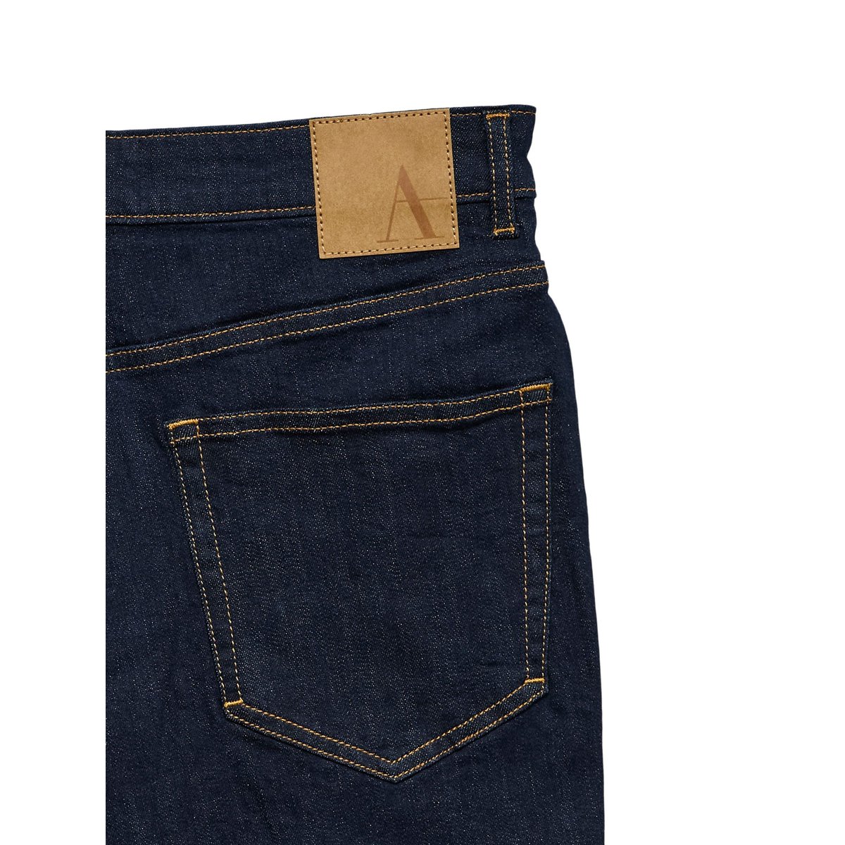 Jean Coupe Droite dark blue denim, VERO MODA