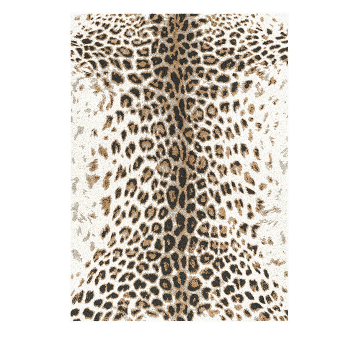 Tapis à motif léopard- LEPI marron, DRAWER