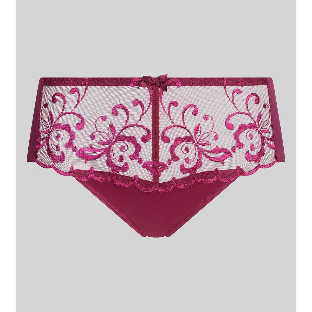 Culotte midi Essential Elegance Broderie violet impérial, PLAYTEX