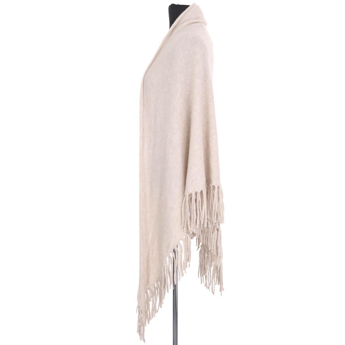 Poncho - Très Bon État beige, KUJTEN