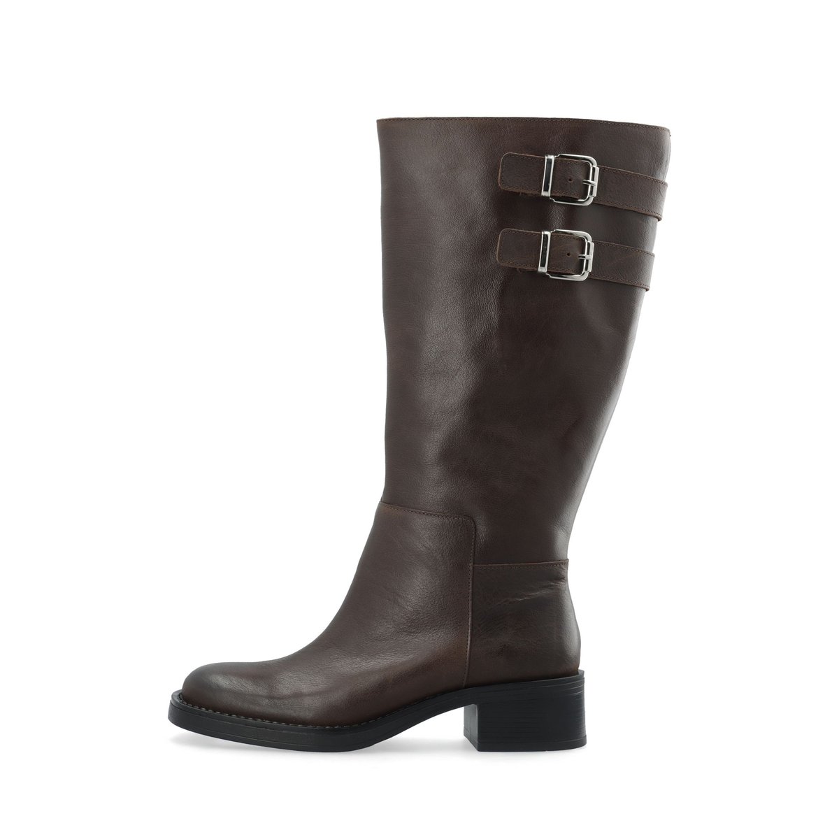 Bottes Longues marron - brown1, BIANCO