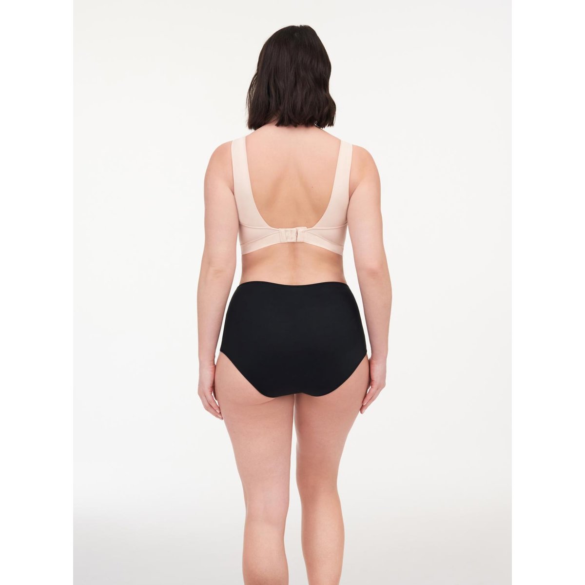 Culotte menstruelle taille haute PER PANTY ESSENTIAL noir, CHANTELLE