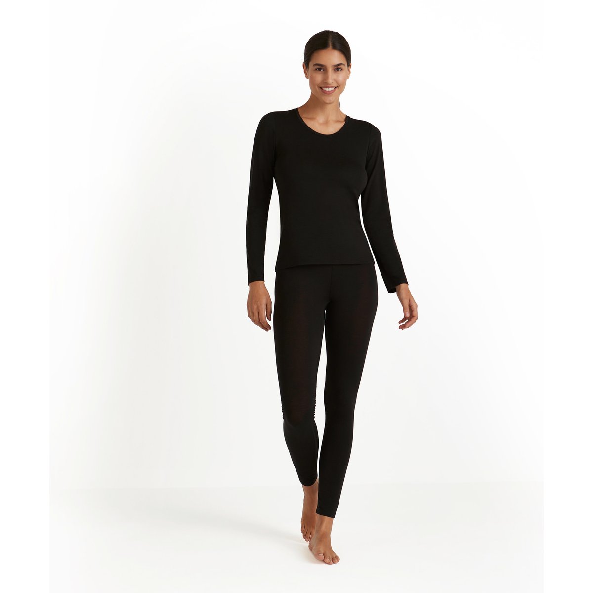 T-shirt manches longues noir, FALKE