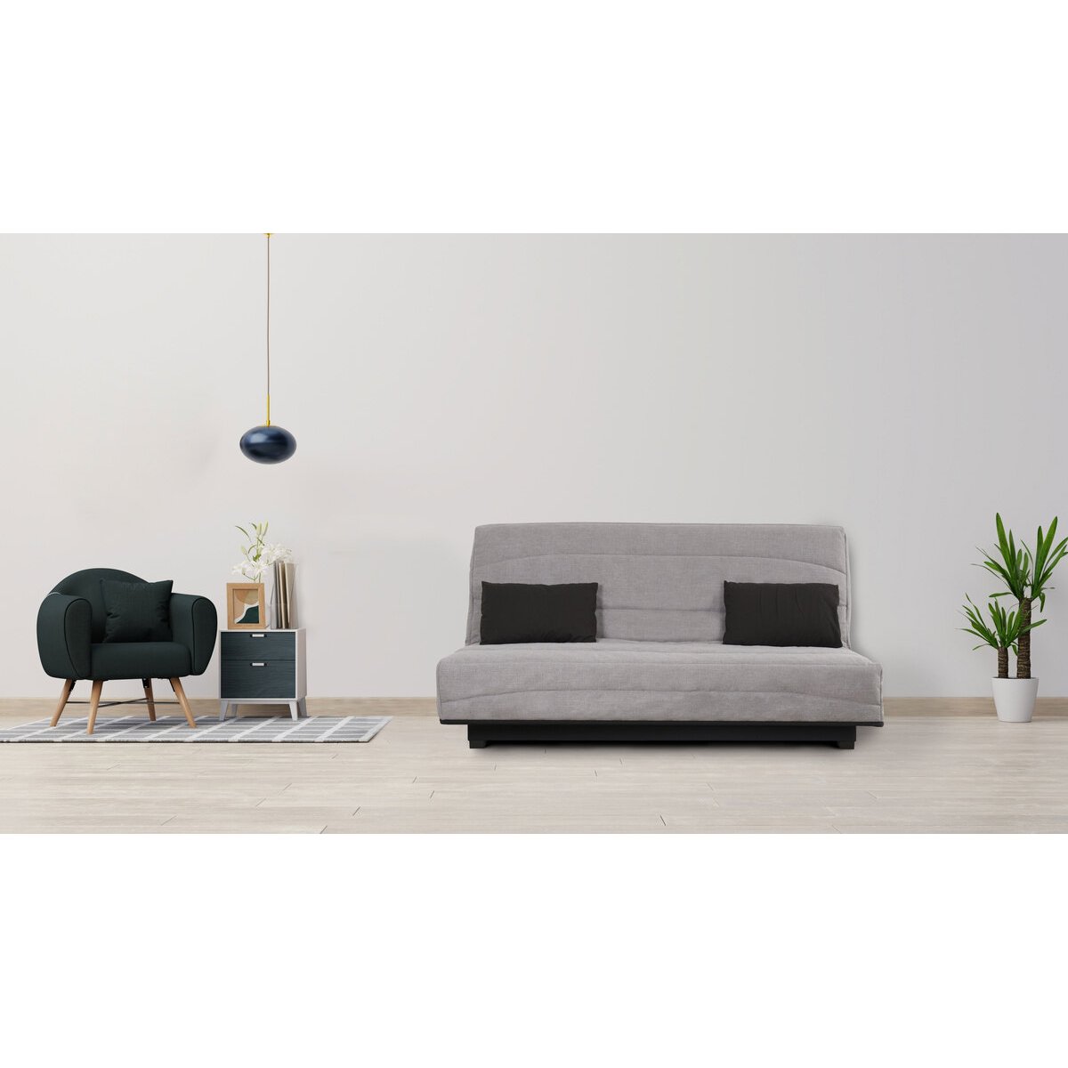 Banquette CC SCOTY gris, RELAXIMA