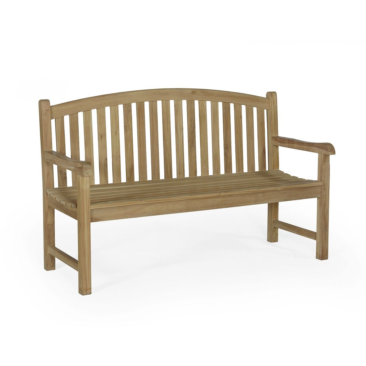 Banc en teck massif Derby 150 cm naturel, TECK ATTITUDE
