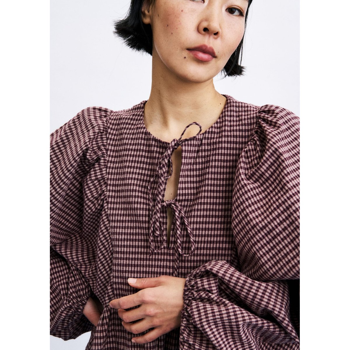 Robe Kiyo en coton KIYO rose, FRNCH