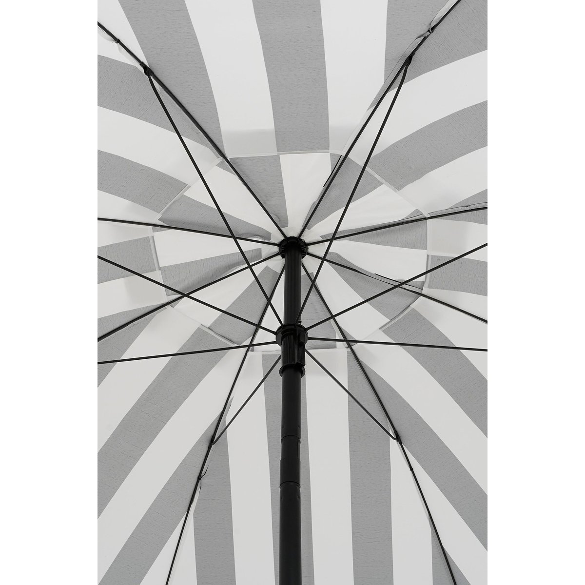 Parasol à rayures OSBORN noir, IN THE MOOD COLLECTION