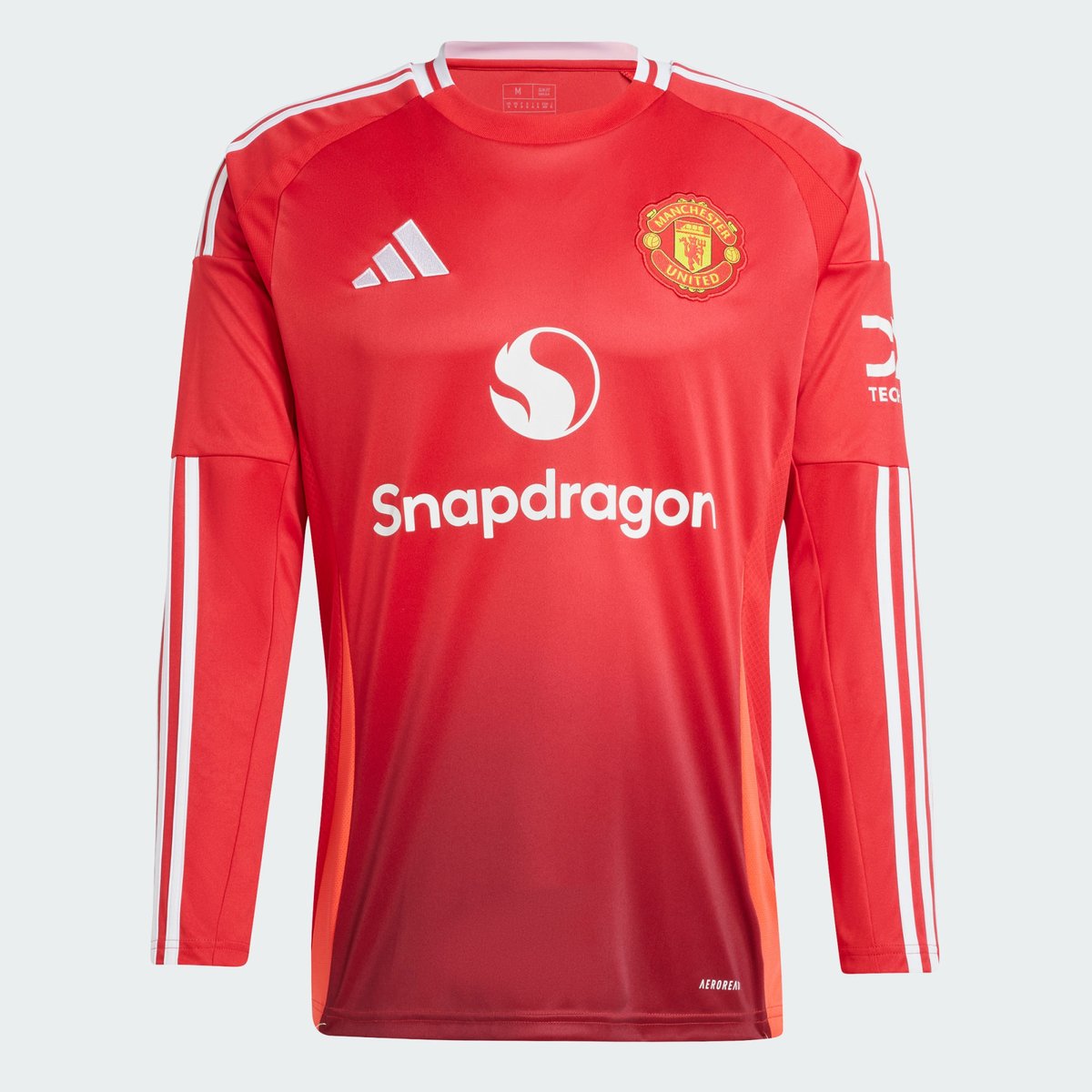 Maillot manches longues Domicile Manchester United 24/25 mufc red, adidas Performance