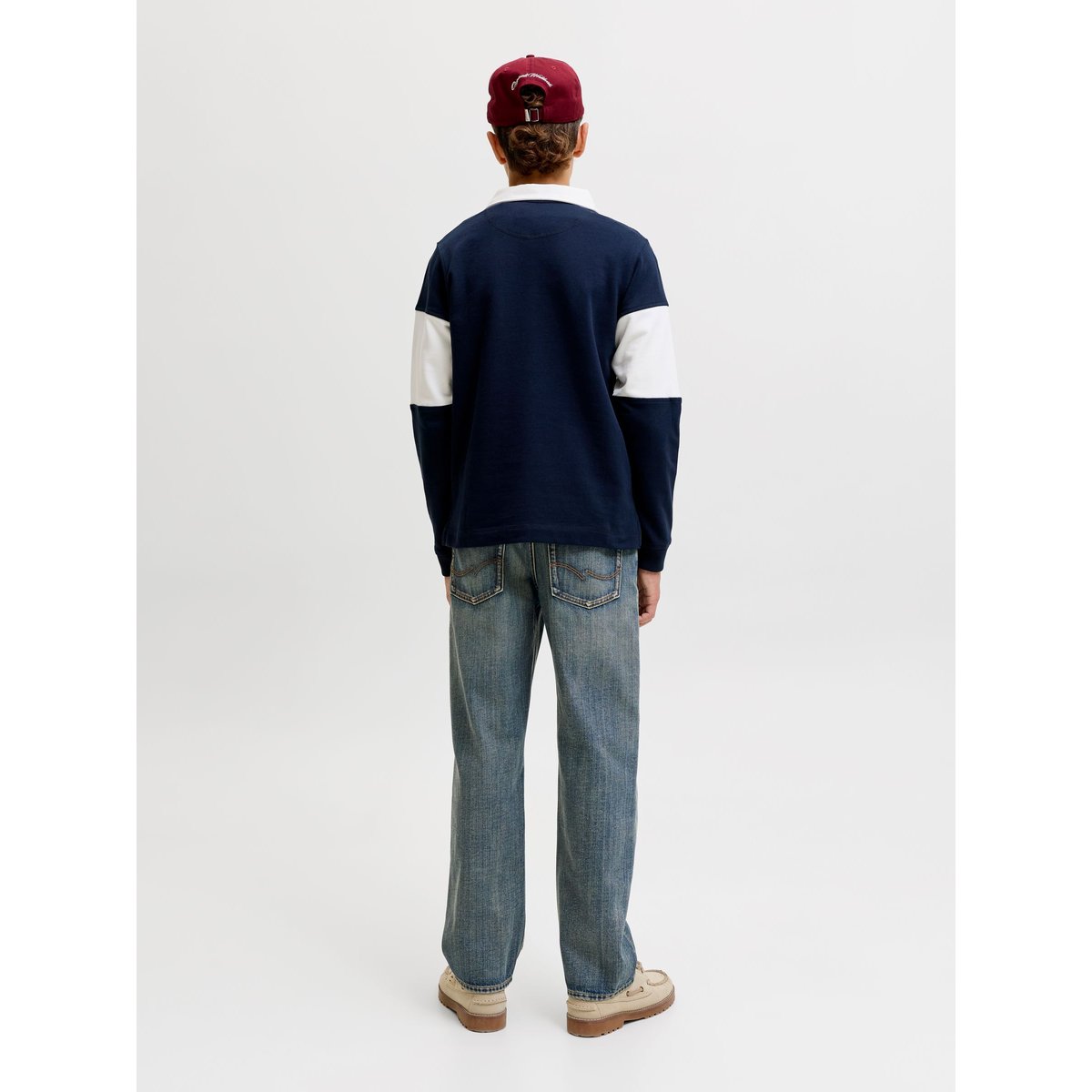Jean Coupe Décontractée blue denim, JACK & JONES JUNIOR