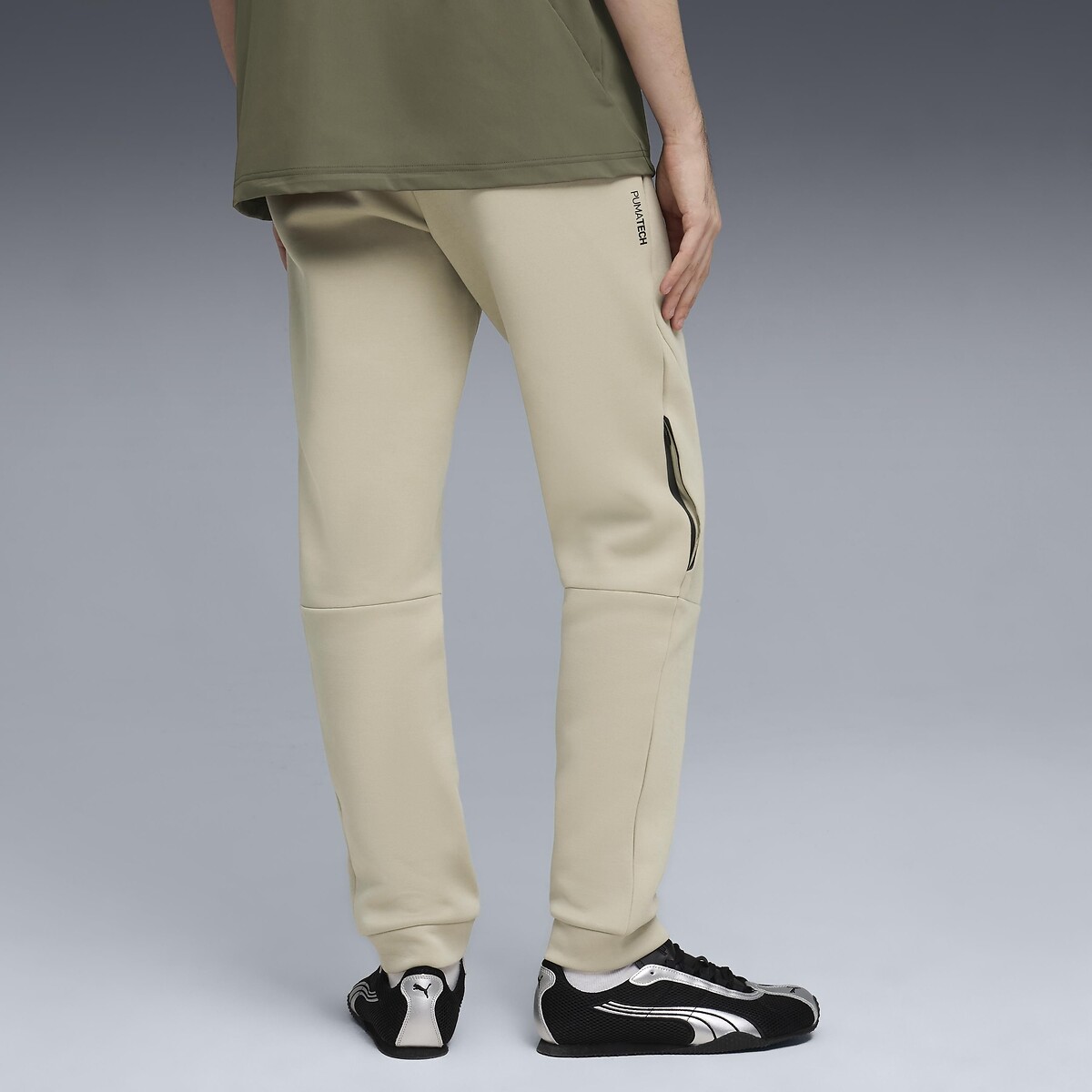 Pantalon de sport PUMATECH beige gris, PUMA