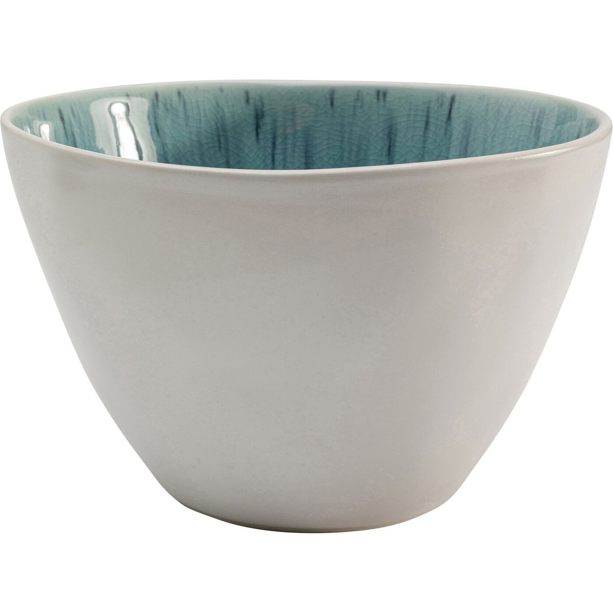 Lot de 4 bols 16cm, MUSTIQUE bleu, KARE DESIGN