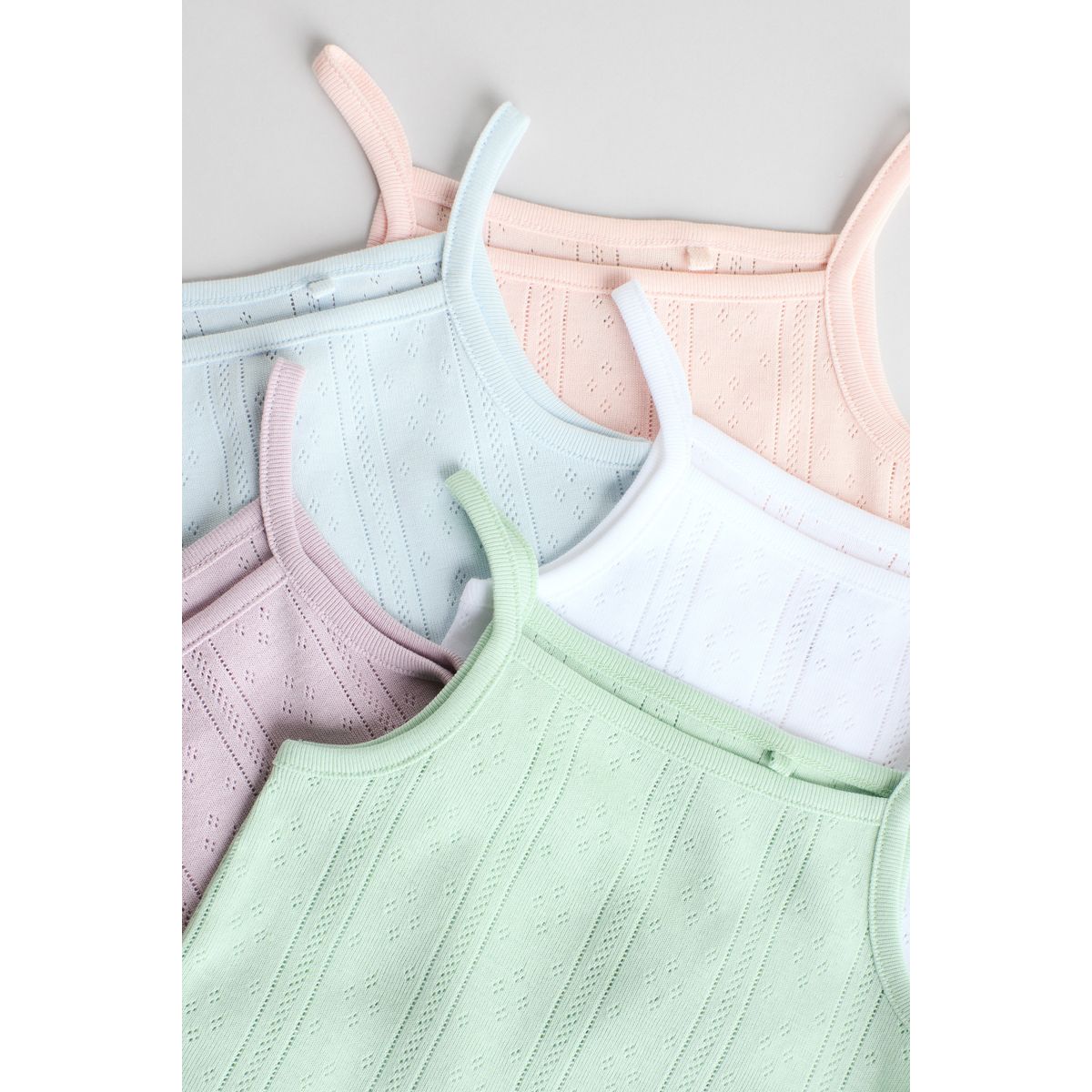 Body débardeur uni pour bébé, lot de 5 pastel, NEXT