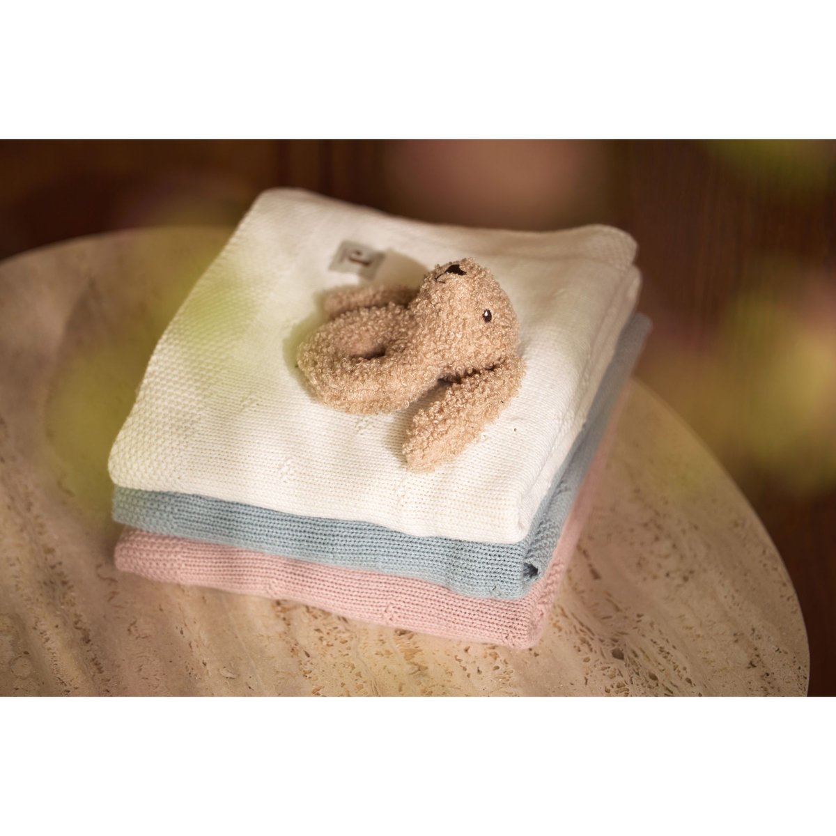 Couverture en polaire ecru, JOLLEIN