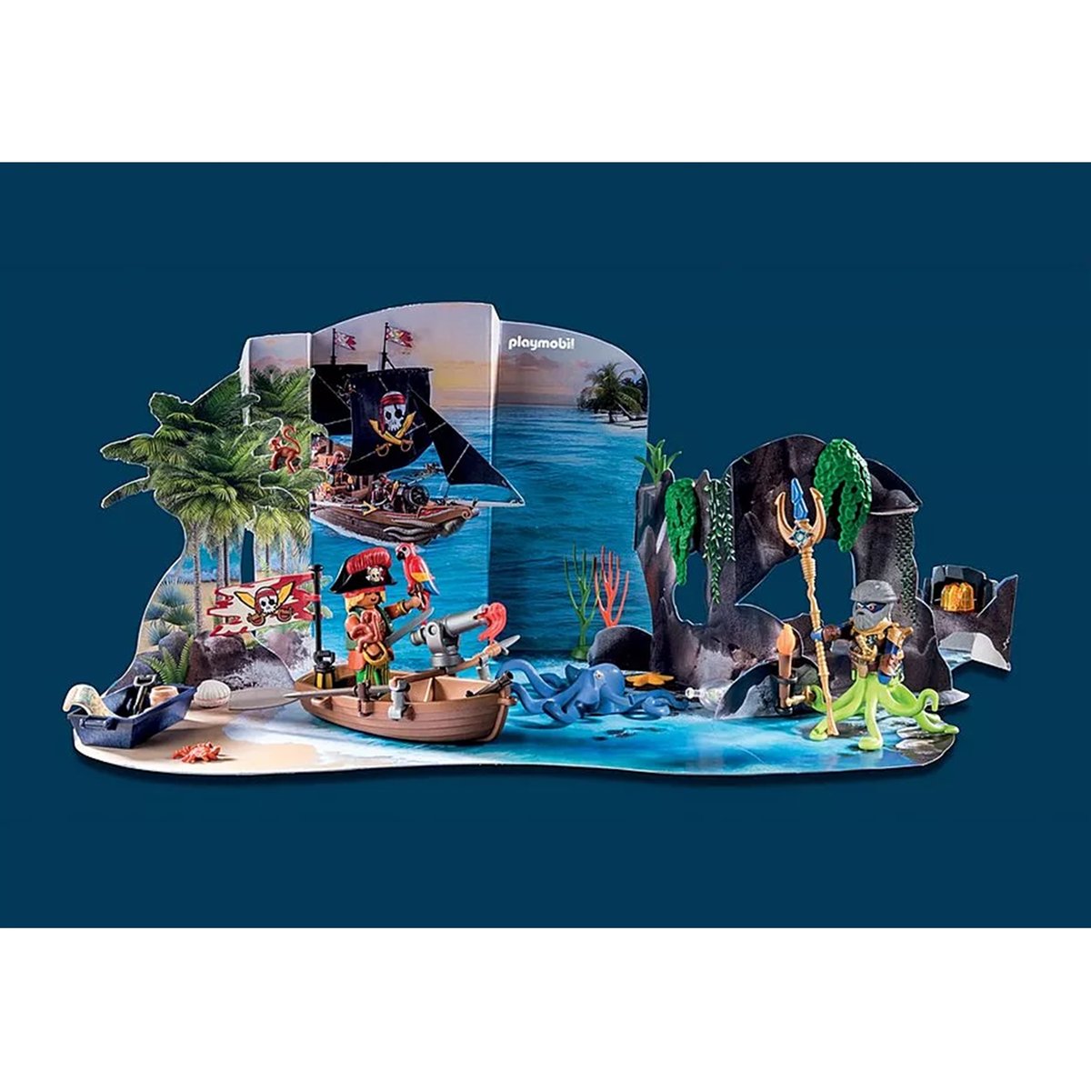 Calendrier de l'Avent s multicolore, PLAYMOBIL
