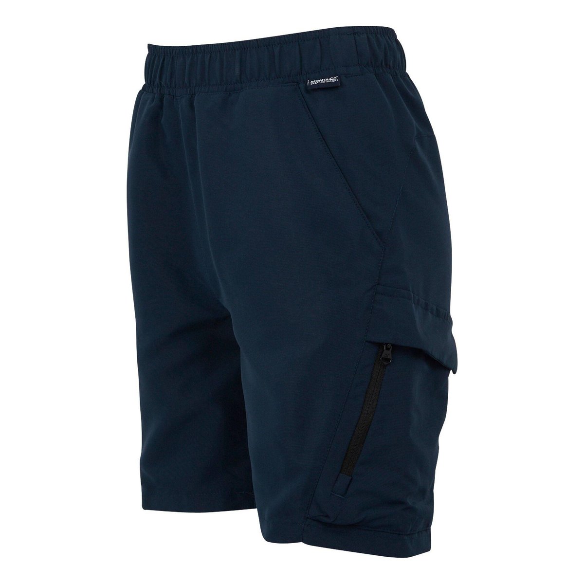 Short uni à taille élastiquée SORCER bleu marine, REGATTA