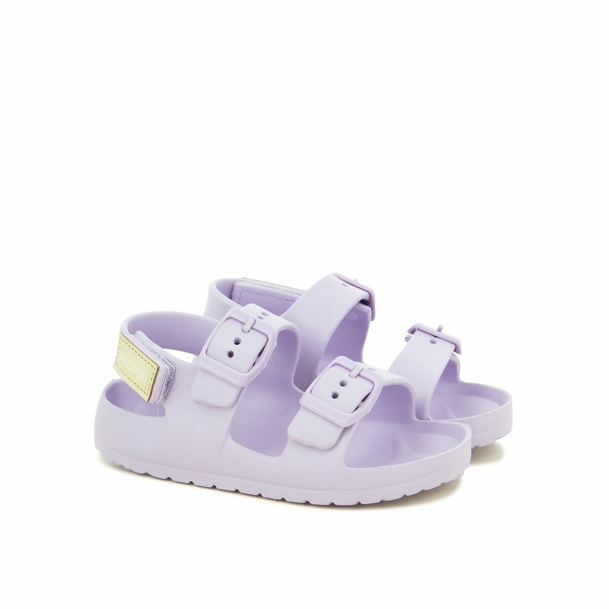 Sandales en EVA Surfy Buckles lilas, SHOO POM