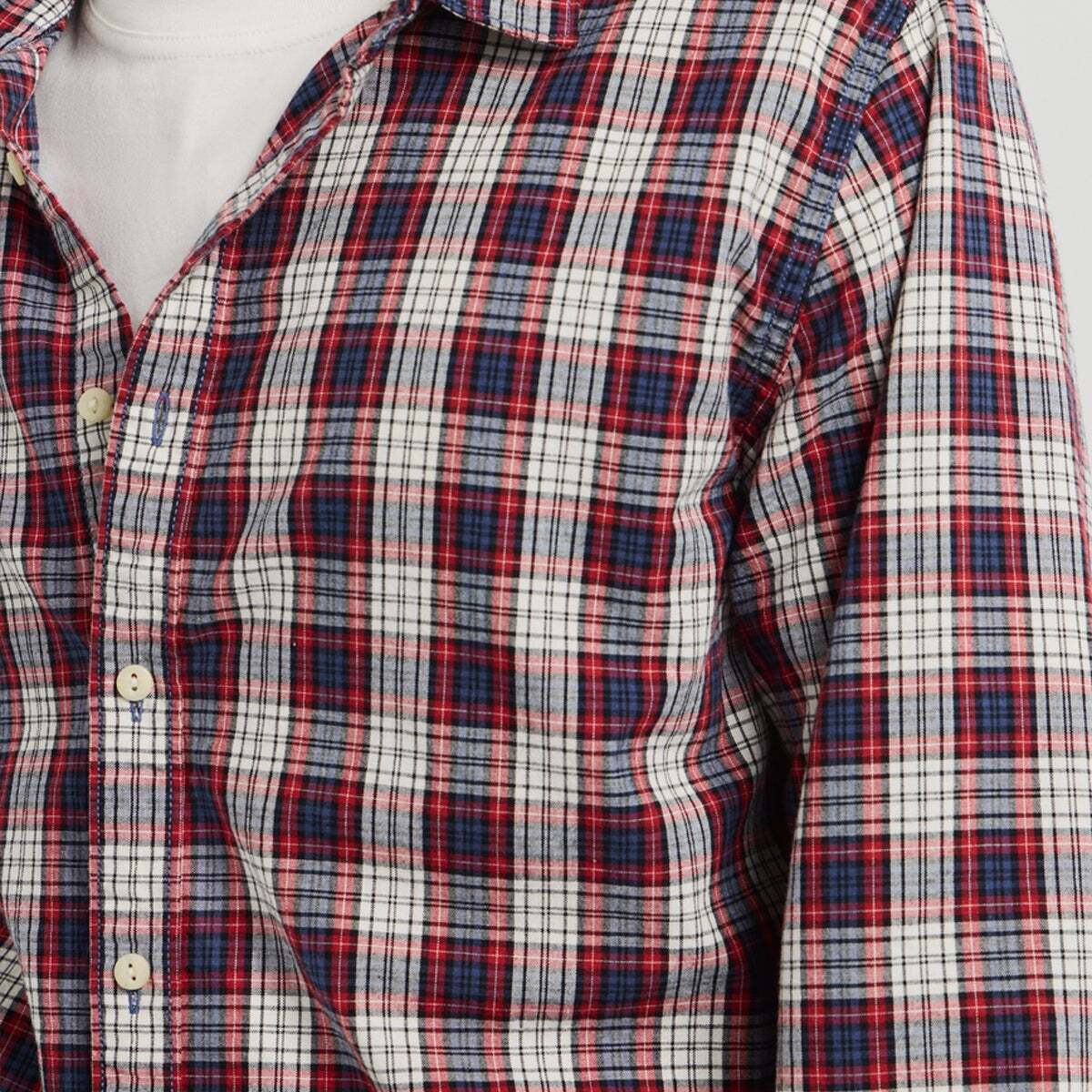 Chemise Coupe Regular À Carreaux rouge hiver, PEPE JEANS
