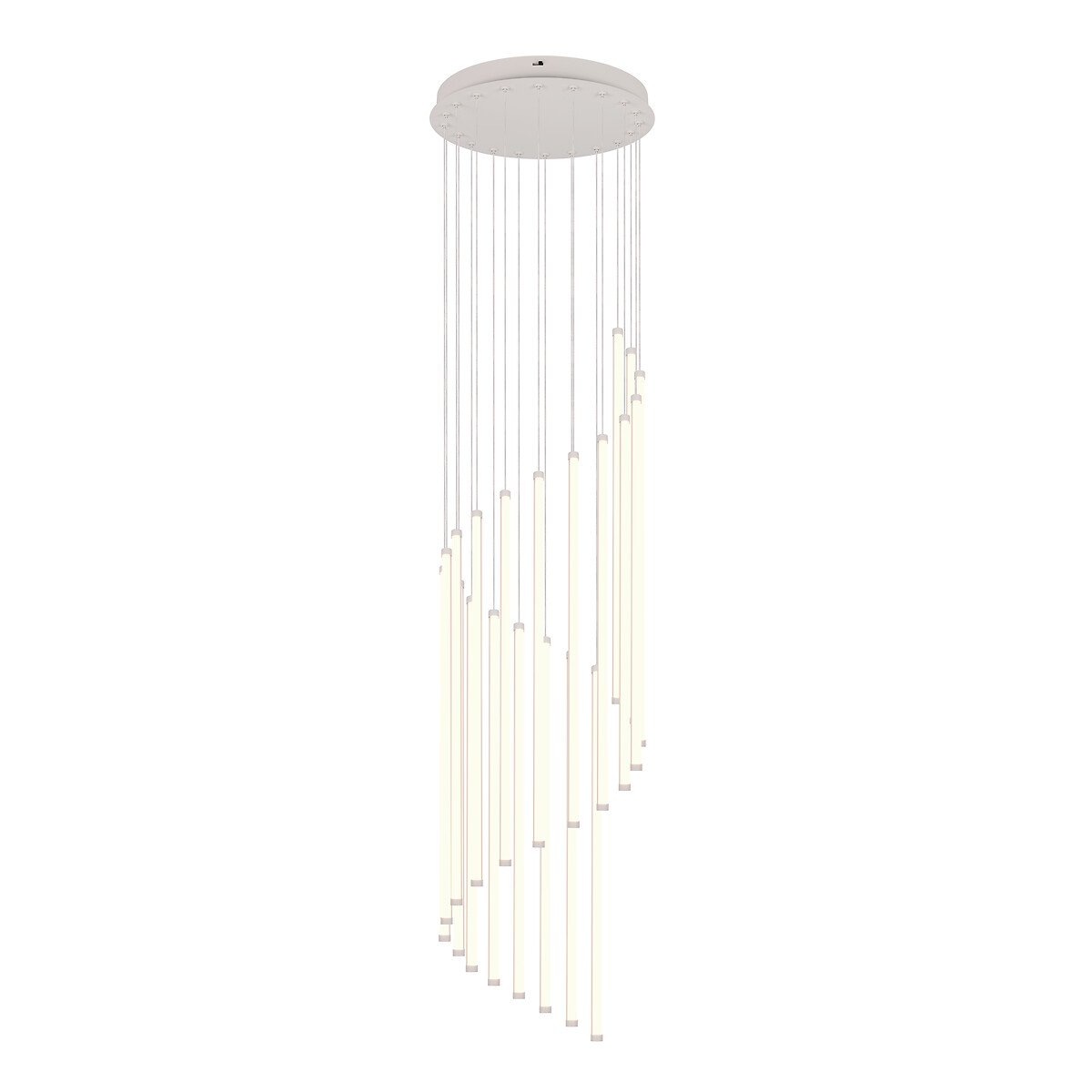 Suspensão Baxter, da Trio Lighting branco, TRIO LIGHTING
