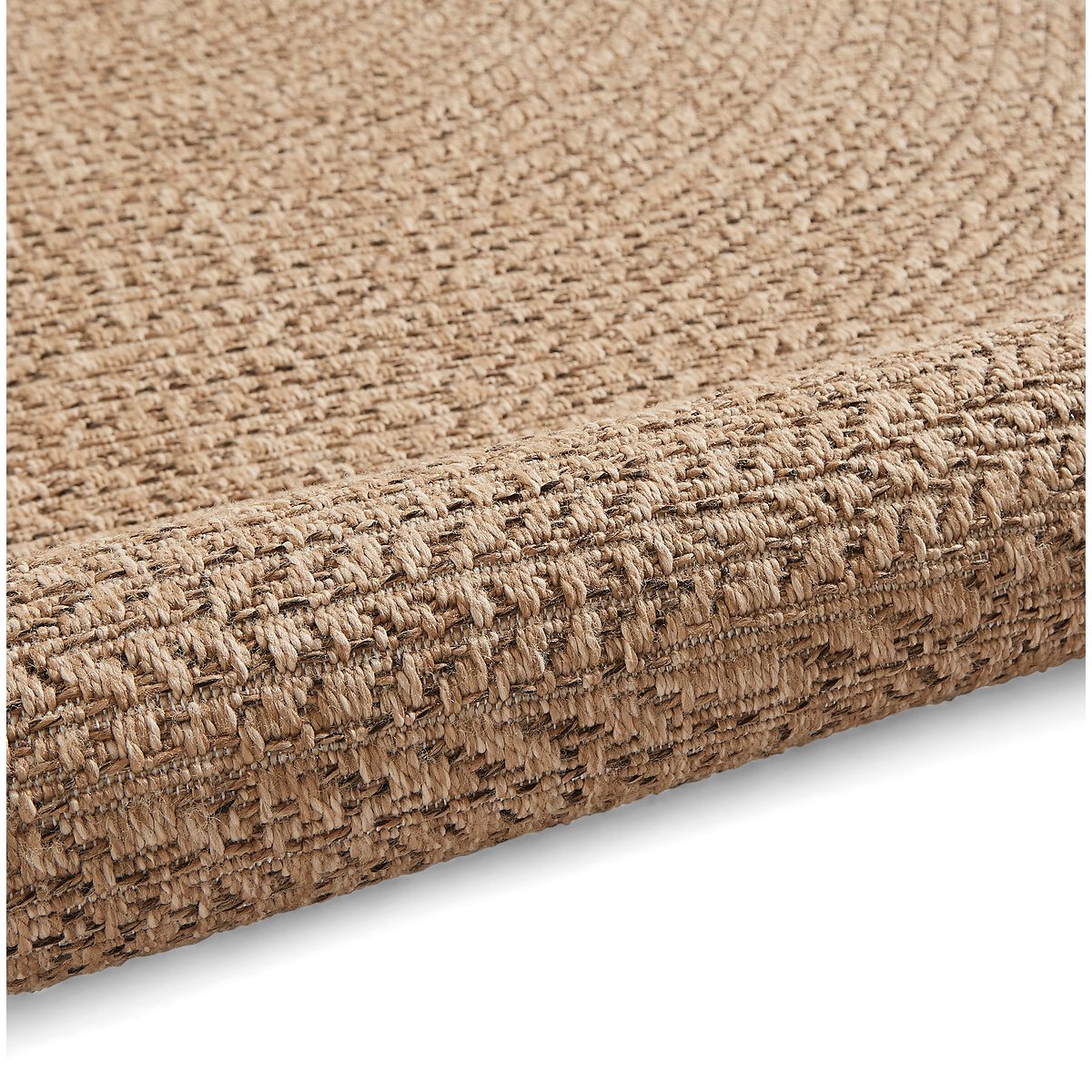 Nomadic Flat Weave Indoor/Outdoor Rug natural, SO'HOME