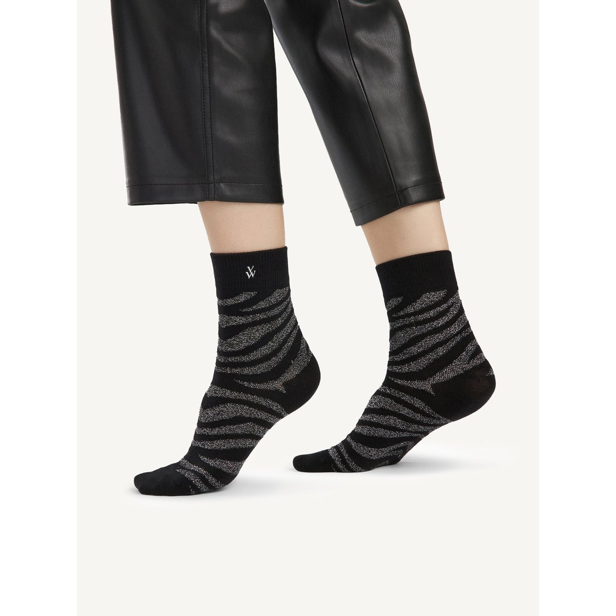 Chaussettes BRIANNA noir, VANESSA WU