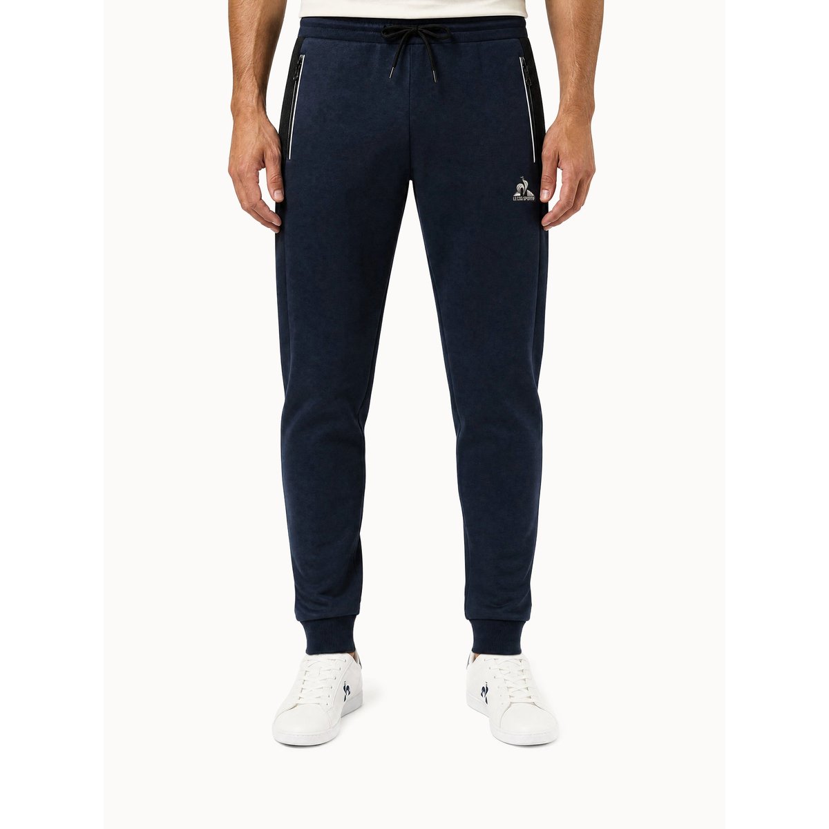 Pantalon Coq d'Argent en jersey double effet piqué Coq d'argent sky captain, LE COQ SPORTIF